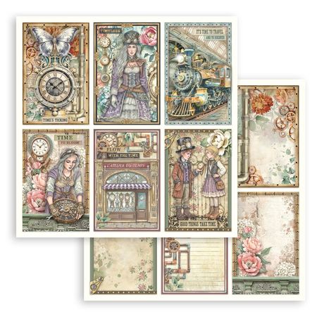 Stamperia Gardens Of Time - 6 Cards