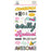 Simple Stories Totally 80's - Foam Stickers