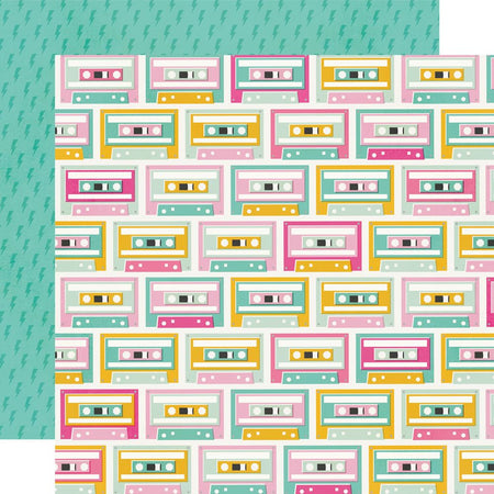 Simple Stories Totally 80's - Mix Tape