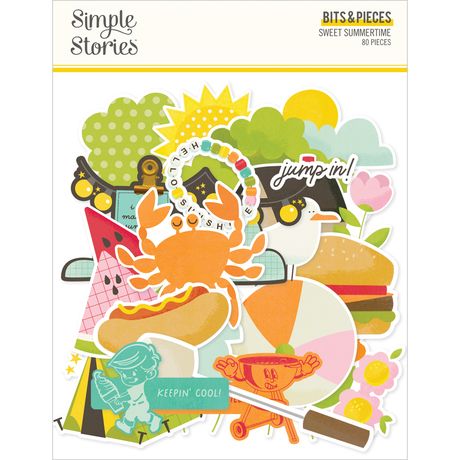 Simple Stories Sweet Summertime - Bits & Pieces