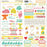 Simple Stories Sweet Summertime - Cardstock Stickers Basics
