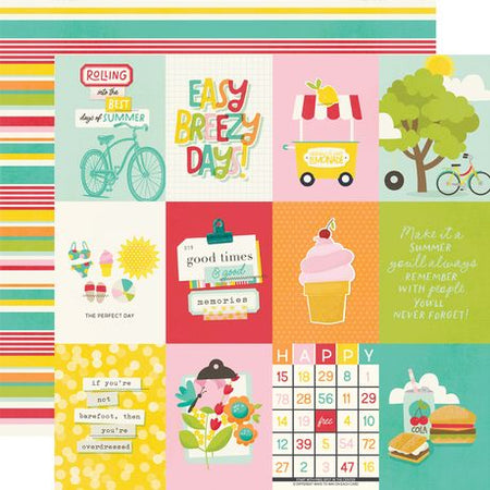 Simple Stories Sweet Summertime - 3x4 Elements