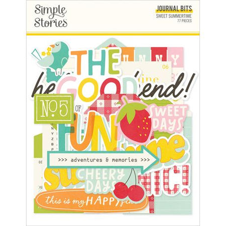 Simple Stories Sweet Summertime - Journal Bits & Pieces
