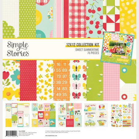 Simple Stories Sweet Summertime - 12x12 Collection Kit