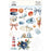 Simple Stories Simple Vintage Sand & Sea - Rub-Ons