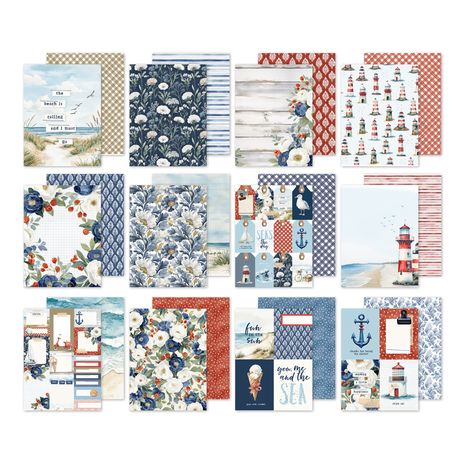 Simple Stories Simple Vintage Sand & Sea - 6x8 Paper Pad
