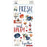 Simple Stories Simple Vintage Sand & Sea - Foam Stickers