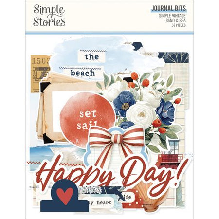 Simple Stories Simple Vintage Sand & Sea - Journal Bits