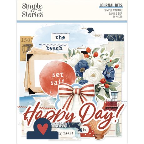 Simple Stories Simple Vintage Sand & Sea - Journal Bits