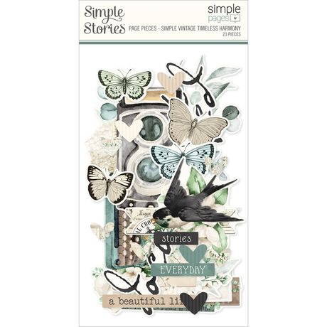 Simple Stories Simple Vintage Timeless Harmony - Page Pieces