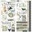 Simple Stories Simple Vintage Timeless Harmony - Cardstock Stickers Icons