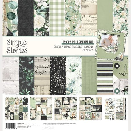 Simple Stories Simple Vintage Timeless Harmony - 12x12 Collection Kit