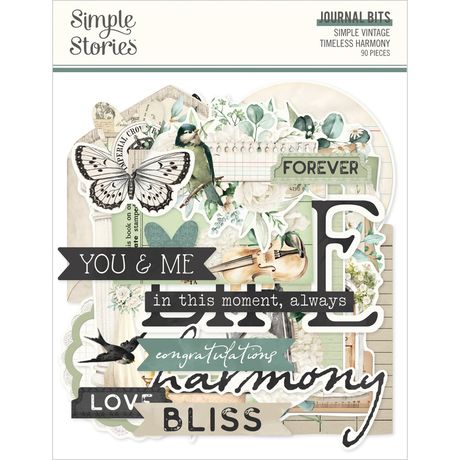 Simple Stories Simple Vintage Timeless Harmony - Journal Bits