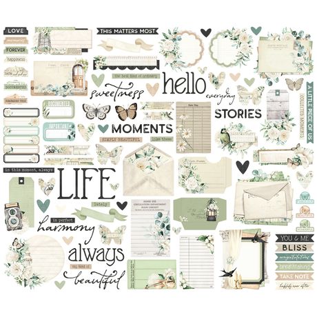 Simple Stories Simple Vintage Timeless Harmony - Journal Bits