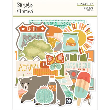 Simple Stories Open Road - Bits & Pieces