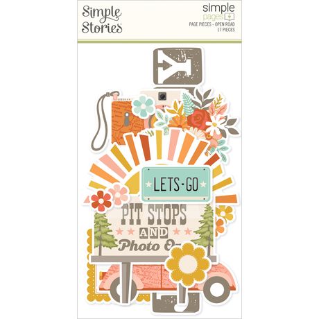 Simple Stories Open Road - Page Pieces