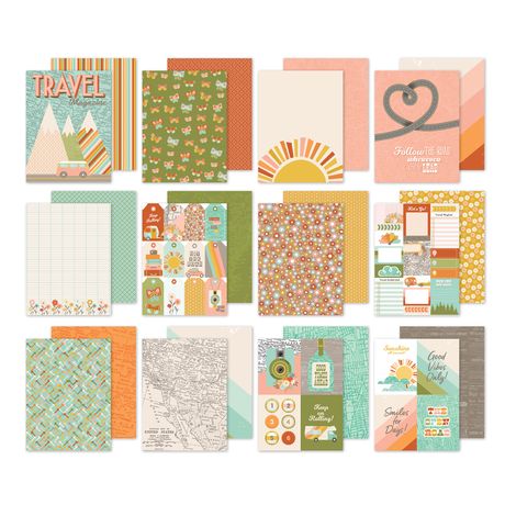 Simple Stories Open Road - 6x8 Paper Pad