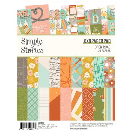 Simple Stories Open Road - 6x8 Paper Pad