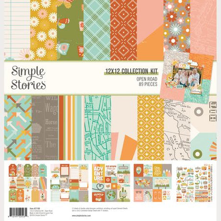 Simple Stories Open Road - 12x12 Collection Kit