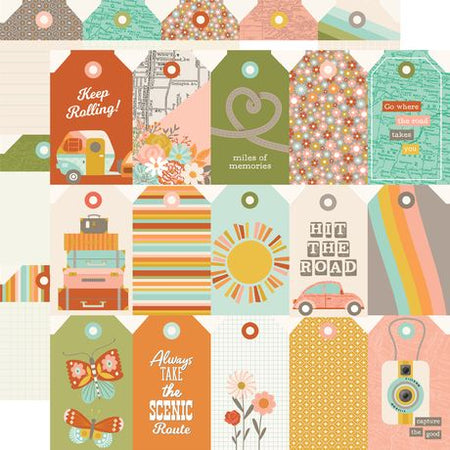 Simple Stories Open Road - Tag Elements