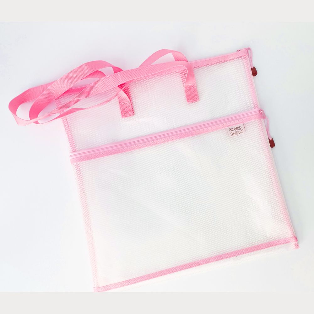 Simple Stories Craft Storage - Craft Bag Pink