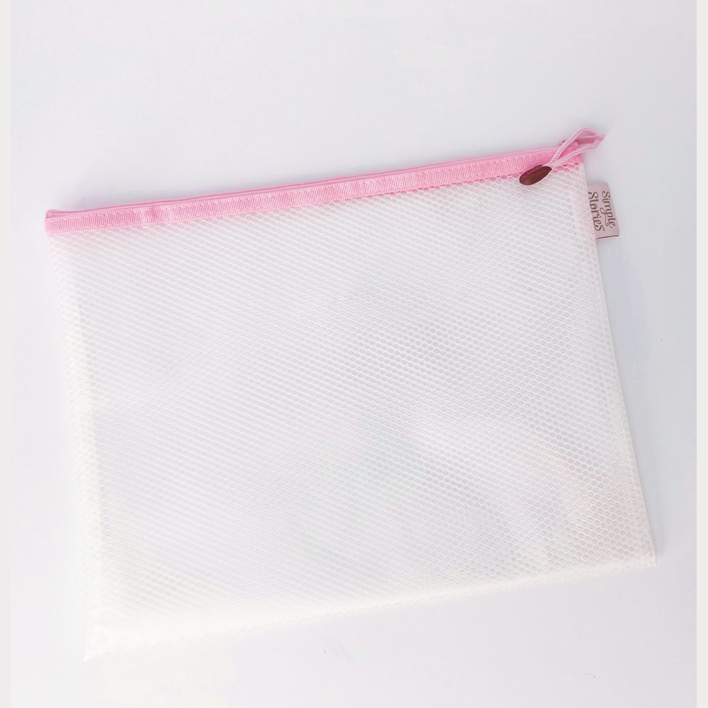 Simple Stories Craft Storage - Medium Pouch 13" x 10" Pink