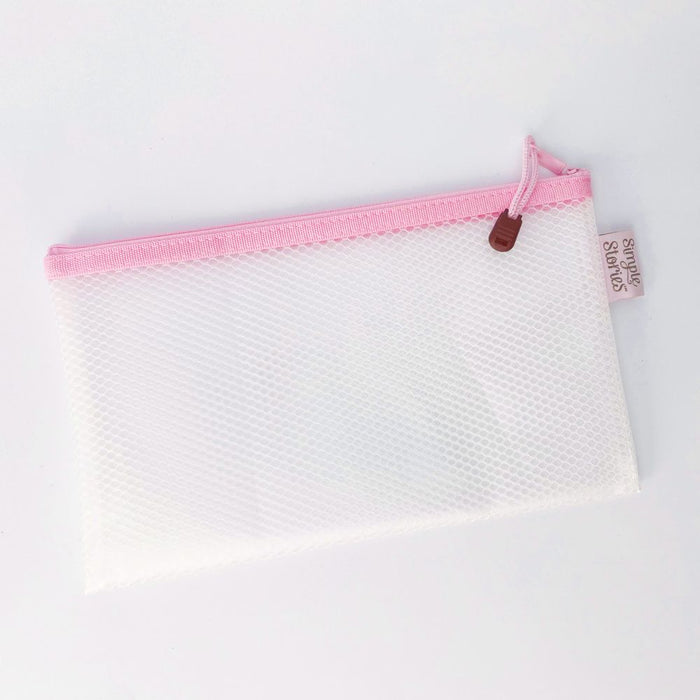 Simple Stories Craft Storage - Small Pouch 10" x 6" Pink