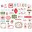 Echo Park Strawberry Fields - Ephemera Icons