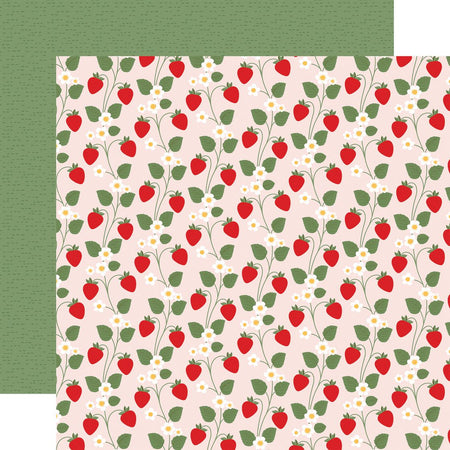 Echo Park Strawberry Fields - Blooming Berries