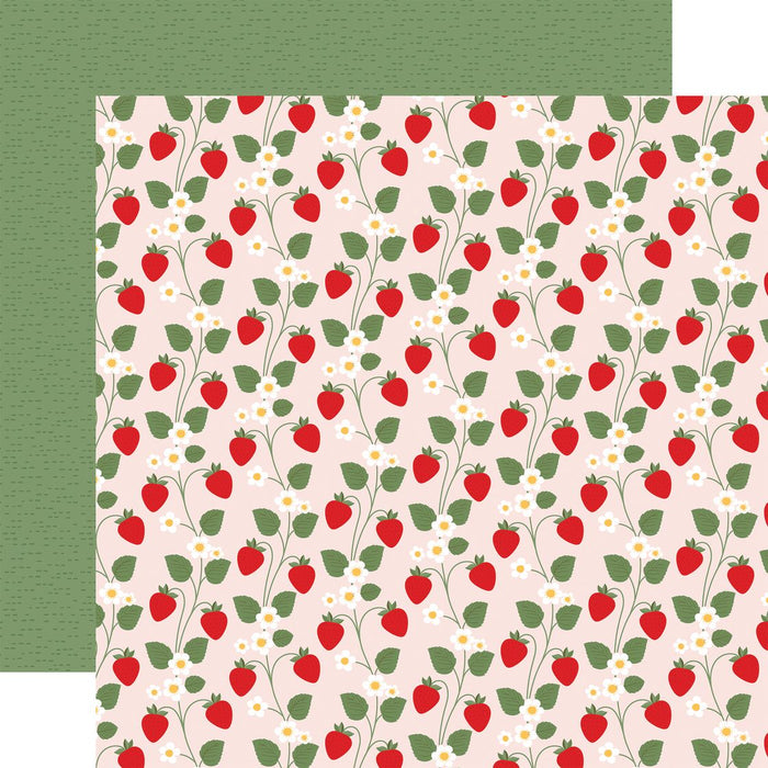Echo Park Strawberry Fields - Blooming Berries