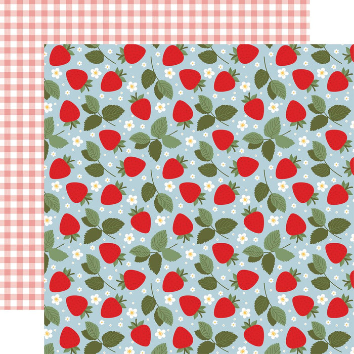 Echo Park Strawberry Fields - Fresh Picked Strawberries