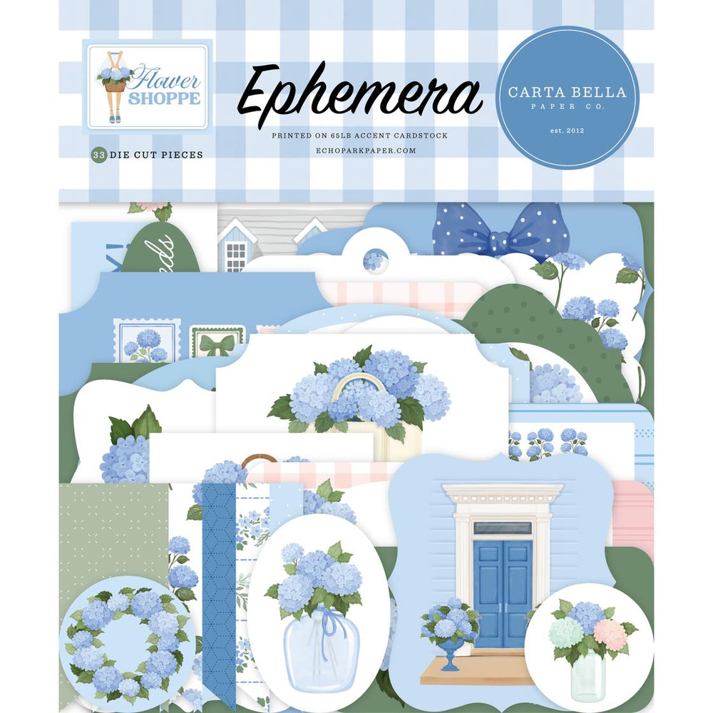 Carta Bella Flower Shoppe - Ephemera Icons
