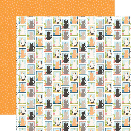 Echo Park Cat Lover - Cats In The Window