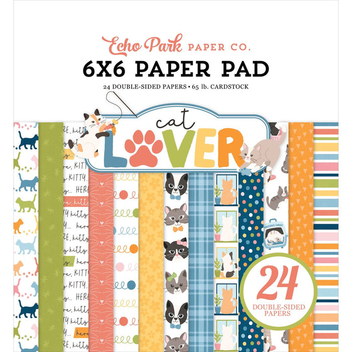 Echo Park Cat Lover - 6x6 Pad
