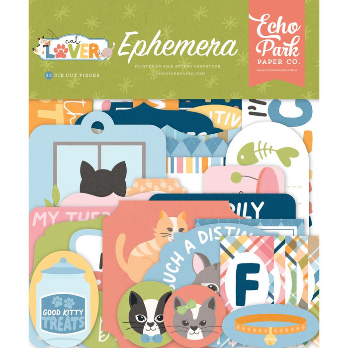 Echo Park Cat Lover - Ephemera Icons