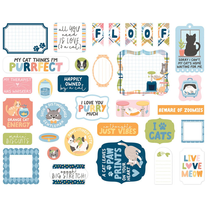 Echo Park Cat Lover - Ephemera Icons