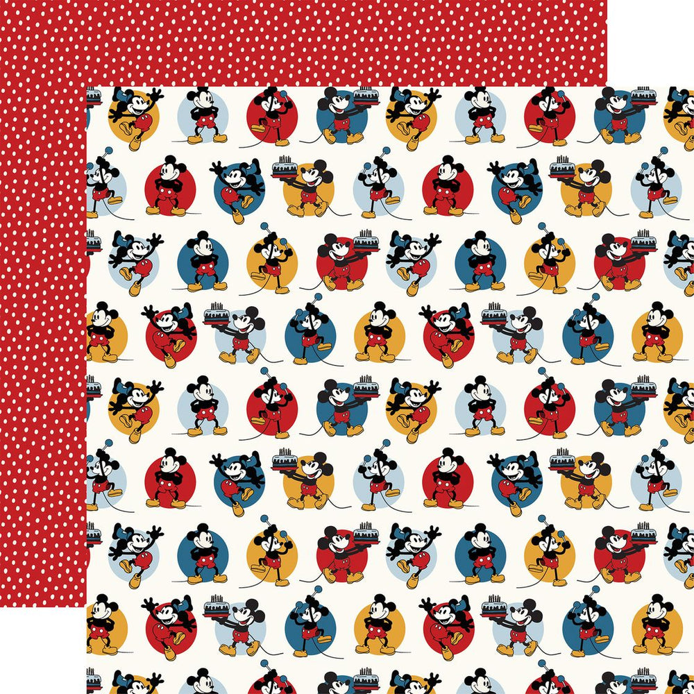 Echo Park Mouse And Me Birthday - Birthday Icons Circles
