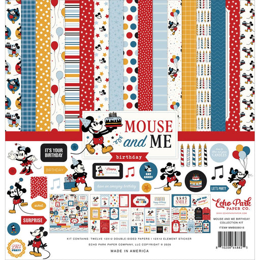 Echo Park Mouse And Me Birthday - Collection Kit