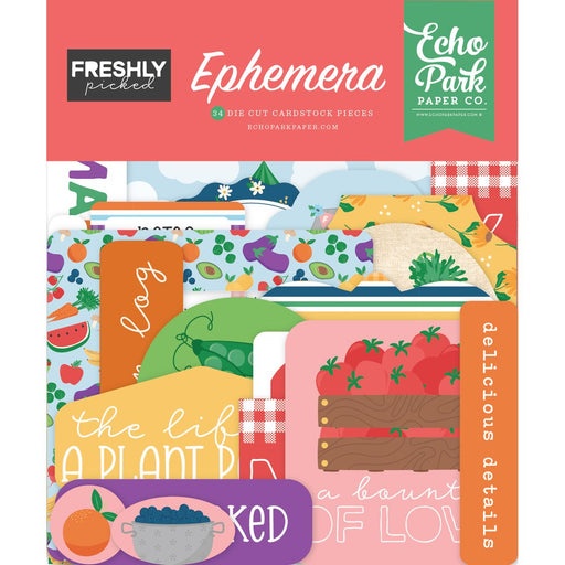 Echo Park Freshly Picked - Ephemera Icons