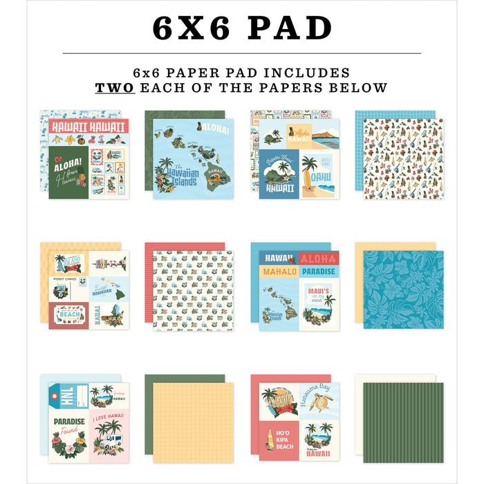 Carta Bella Hawaii - 6x6 Pad