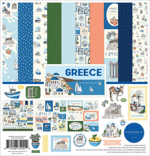 Carta Bella Greece - 12x12 Collection Kit