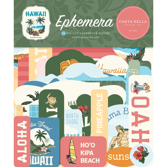 Carta Bella Hawaii - Ephemera