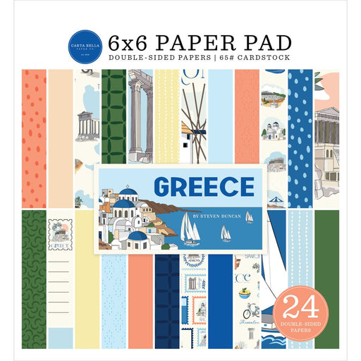 Carta Bella Greece - 6x6 Pad