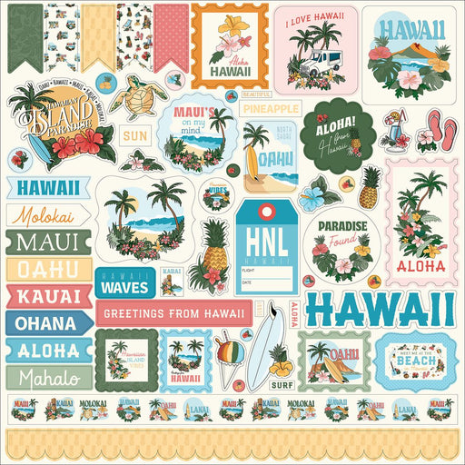 Carta Bella Hawaii - Element Stickers