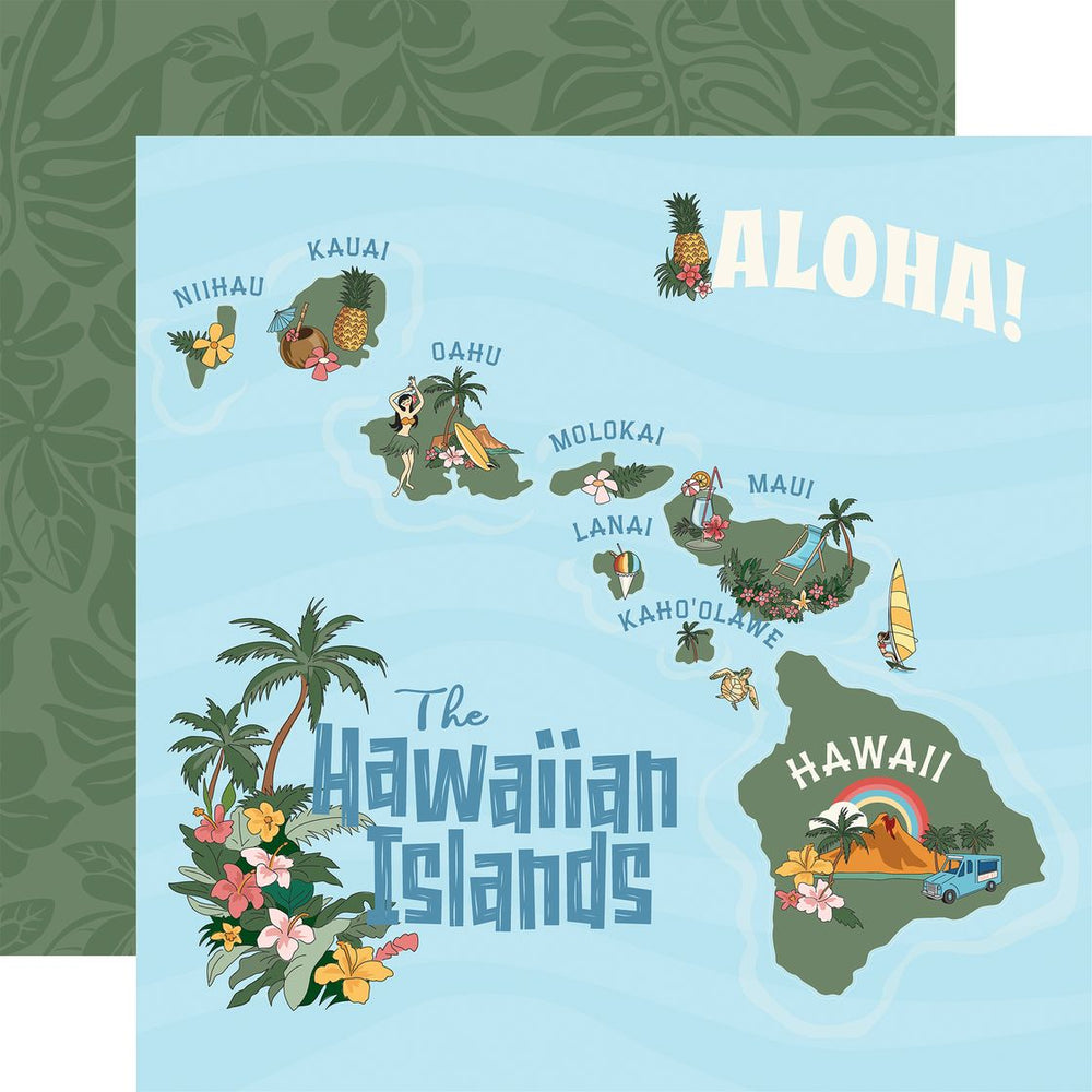 Carta Bella Hawaii - Hawaii Map