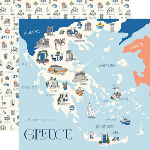 Carta Bella Greece - Greece Map