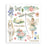 Stamperia Wonderland - Rub-On Selection 8x9