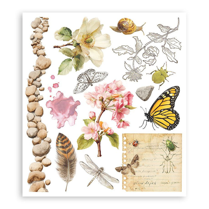 Stamperia All Around - Rub-Ons Selection 8x9