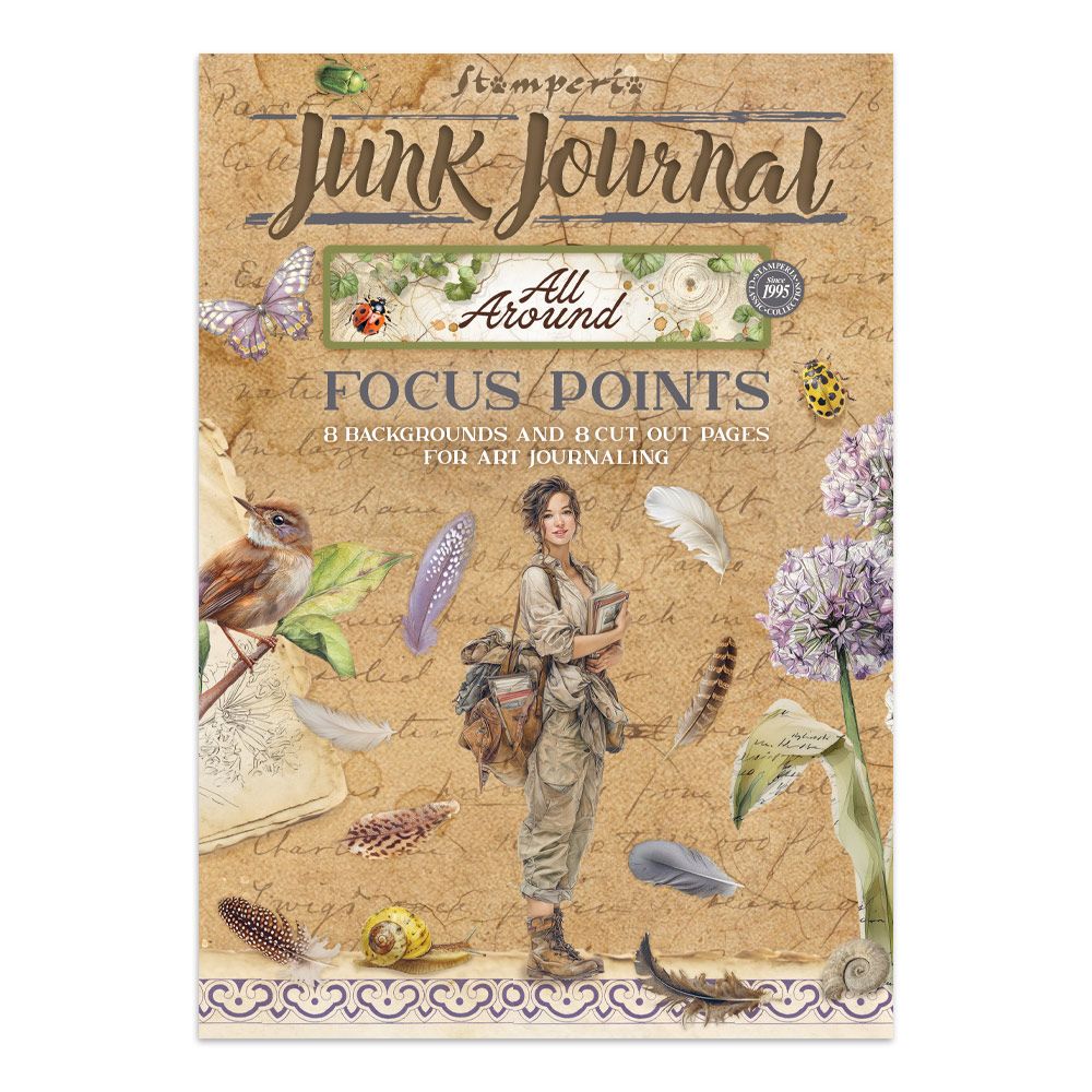 Stamperia All Around - Junk Journal Focus Points