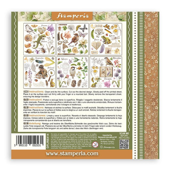 Stamperia All Around - Rub-Ons Assortment Kit